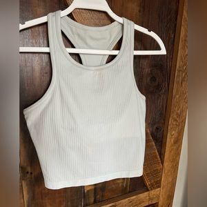 Lululemon Ebb to street crop top size 10
